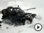 УАЗ- Hunter( дизель) - По снегу !